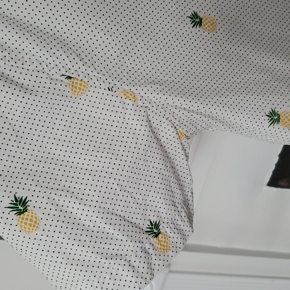 Denim & Flower Pineapple short sleeve shirt - Picture 3 of 8